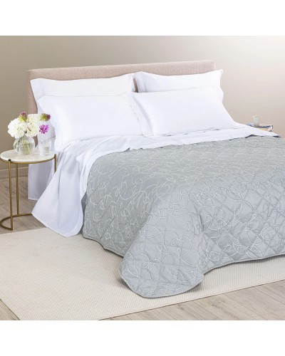 Copriletto Raso Jacquard Lesley Caleffi Matrimoniale Lusso