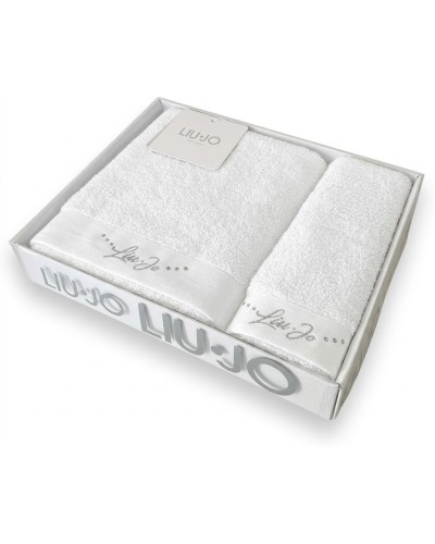 Coppia Asciugamani Liu Jo Happy in Spugna | Anastasishop