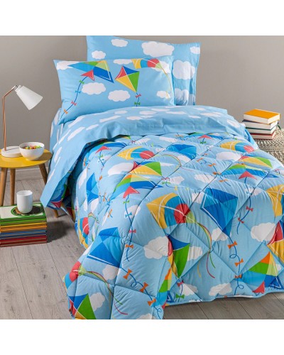 Trapunta Caleffi Kids Aquiloni in Cotone | Anastasishop