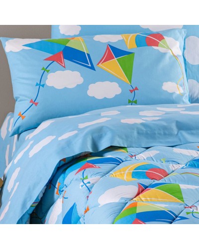Trapunta Caleffi Kids Aquiloni in Cotone | Anastasishop