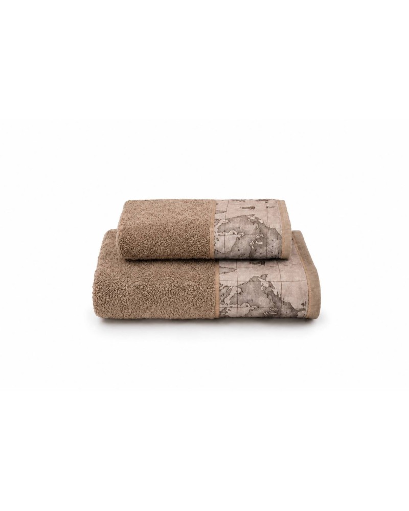 Coppia Asciugamani Alviero Martini Geo Country | Viso + Bidet