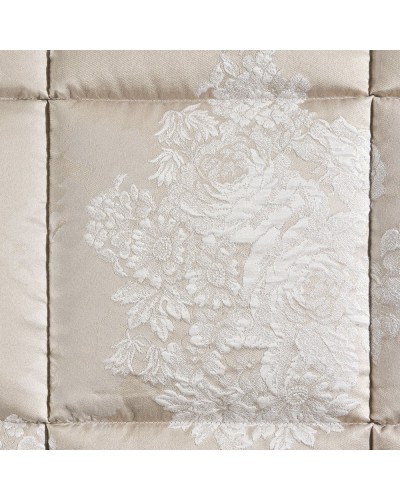 Trapunta Matrimoniale Gloria Floreale Raso Jacquard 265x265 | Anastasi Shop