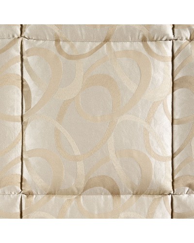 Trapunta Matrimoniale Agata Caleffi Floreale Raso Jacquard 265x265 | Anastasi Shop