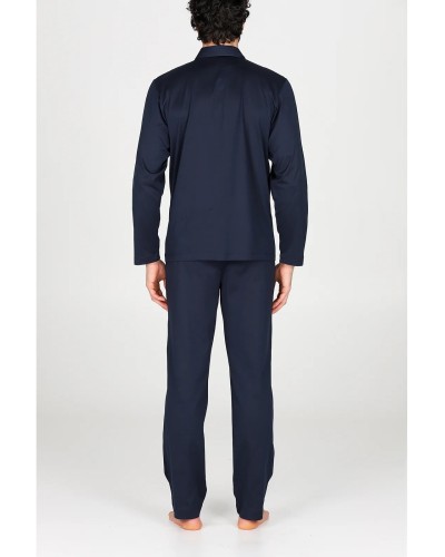 Pigiama Uomo Julipet Lagonero Cardigan | Abbottonato in Cotone