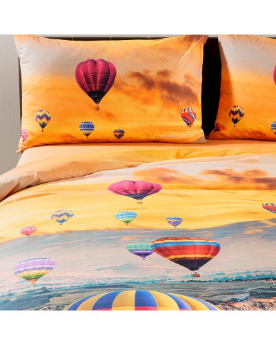 Parure Lenzuola Cappadocia in Cotone Caleffi - Eleganza Naturale