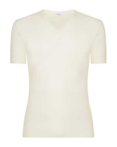 Maglia Ragno 065458 Lana Fuori Cotone Pelle | Scollo a V
