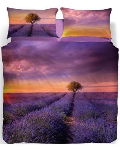 Copripiumino Lavanda Sunset Cotone