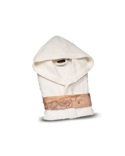 Accappatoio Alviero Martini Geo Classic in Spugna - Eleganza e Comf...
