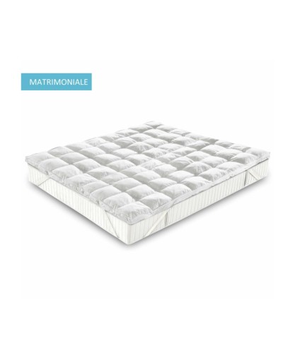 Topper Matrimoniale Soff.im cm.5 sfere microfibra Cm.170x200 for To...