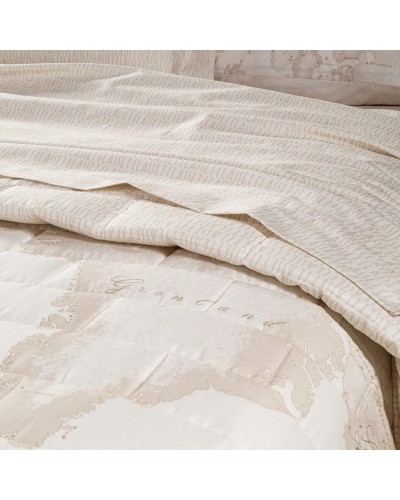 Copriletto Trauntato Geo White Caleffi Trapuntato - Stile e Comfort...