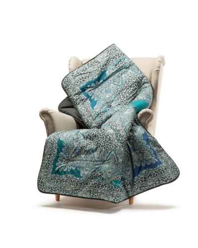Scaldotto Plaid Leopard Caleffi in Cotone - Comfort e Stile per Ogn...