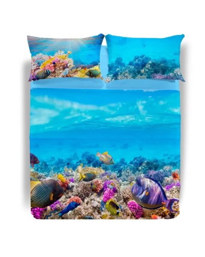 Completo Lenzuola Oceano by Carmassi in Cotone Caleffi - Comfort e ...