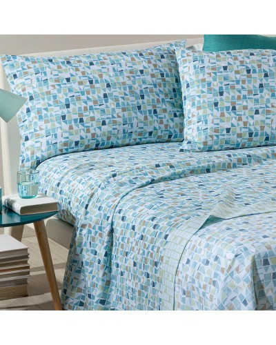Completo Lenzuola Caleffi In Cotone Fantasia Orleans - Eleganza e C...