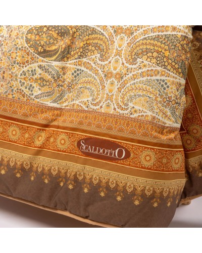 Plaid Scaldotto Caleffi Kashmir in Cotone Pettinato Calore e stile