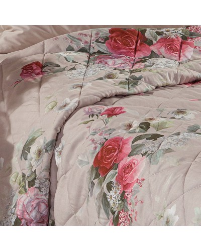 Copriletto Trapuntato In Microfibra Melody Modern - Comfort e Stile...