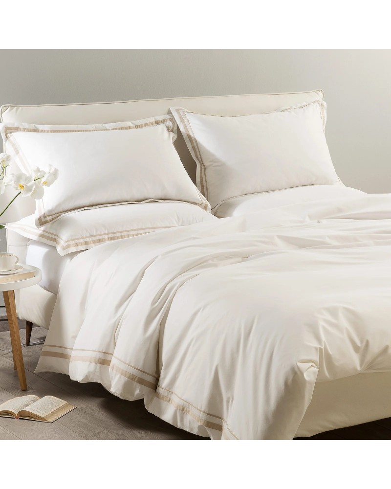 Completo Copripiumino In Percalle Atelier Matrimoniale Caleffi Whit...