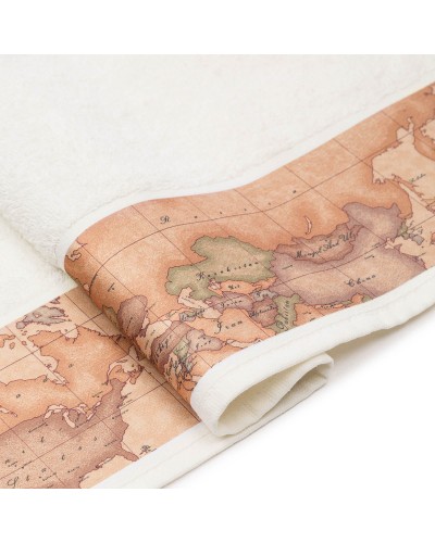 Set Asciugamani 5 Pezzi Geo Classic Alviero Martini in cotone- 100%