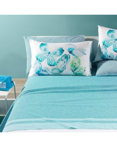 Lenzuola Fantasia Farfalle ! Caleffi Completo Cotone -Eleganza primaverile