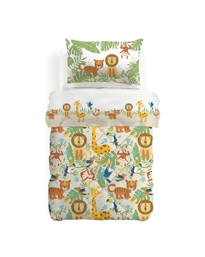 Trapunta Tropical Caleffi Kids: Puro Cotone e Fantasia