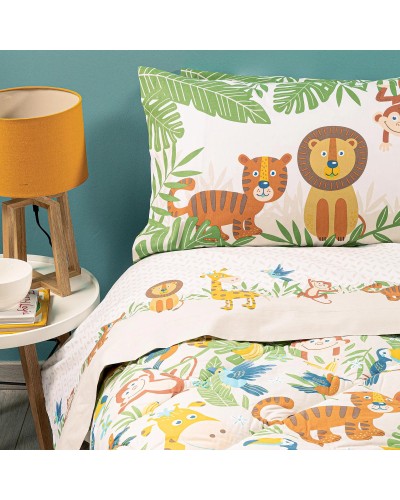 Trapunta Tropical Caleffi Kids: Puro Cotone e Fantasia
