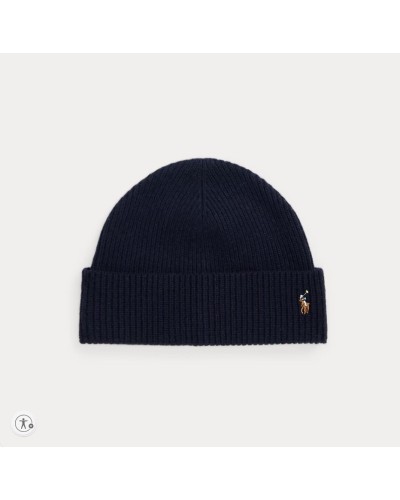 Berretto Ralph Lauren Polo Lana Cavallino