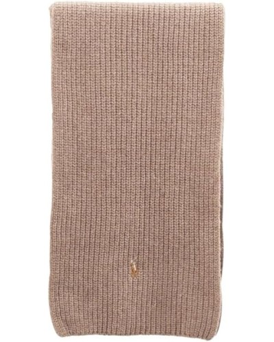 Sciarpa Ralph Lauren Beige Cavallino Intrecci