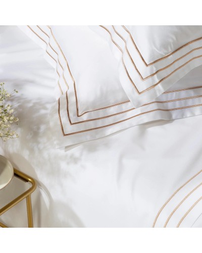 Completo Lenzuola In Raso Caleffi Di Cotone Melodie Matrimoniale - ...