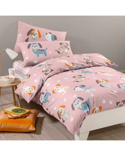 Copripiumino Cuccioli Caleffi Kids Cotone