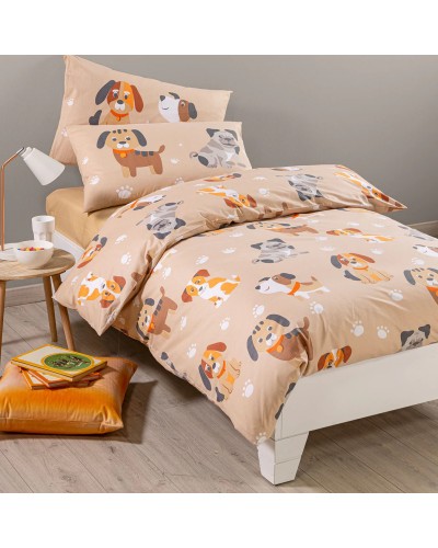 Copripiumino Cuccioli Caleffi Kids Cotone