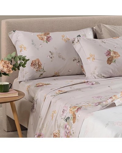 Lenzuola Ikebana Caleffi Cotone Matrimoniale digitale