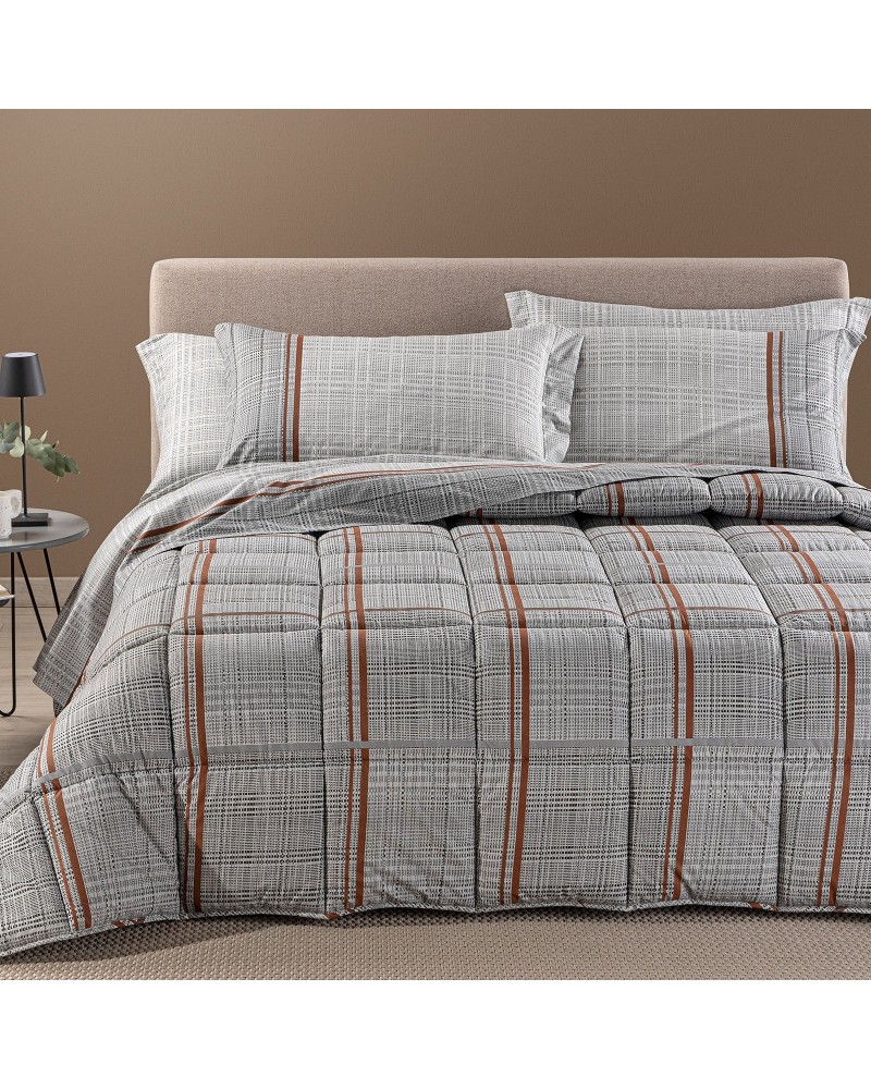 Trapunta Scozia Caleffi Cotone Tartan