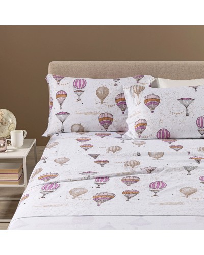 Lenzuola Volo Caleffi Flanella Set Caldo Morbido