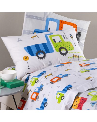 Lenzuola City Car Caleffi Kids Cotone