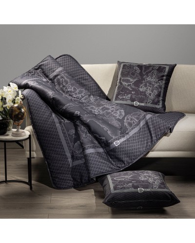 Plaid Alviero Martini Geo Night Raso