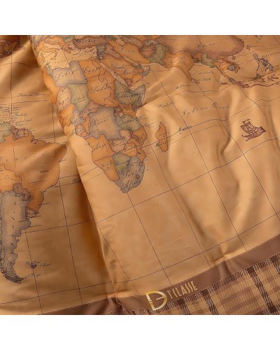 Scaldotto Geo Tartan ! Alviero Martini 1A Classe: Raso di Cotone, Lusso e Stile