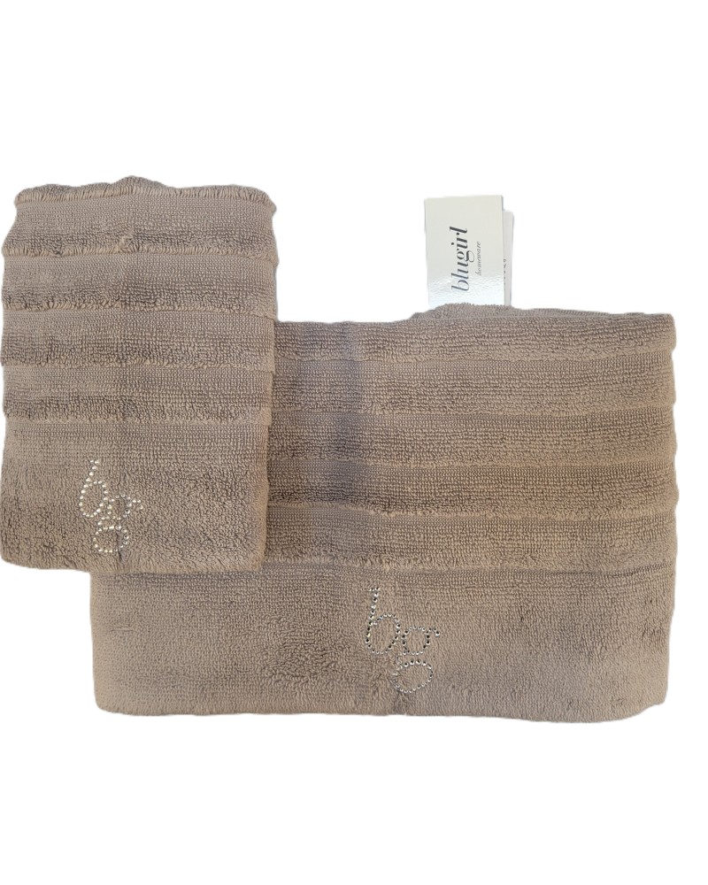 Asciugamani Blugirl Natasha: Viso + Ospite Puro Cotone