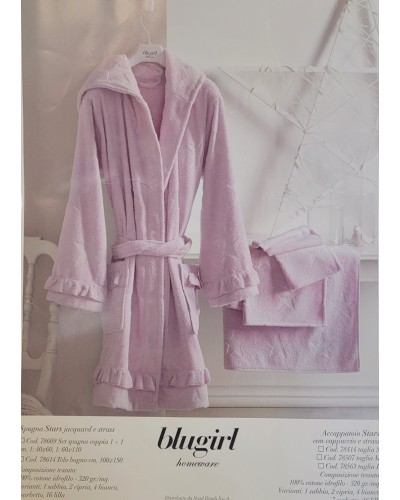 Asciugamani Blugirl Stelle: Viso + Ospite Cotone Lusso