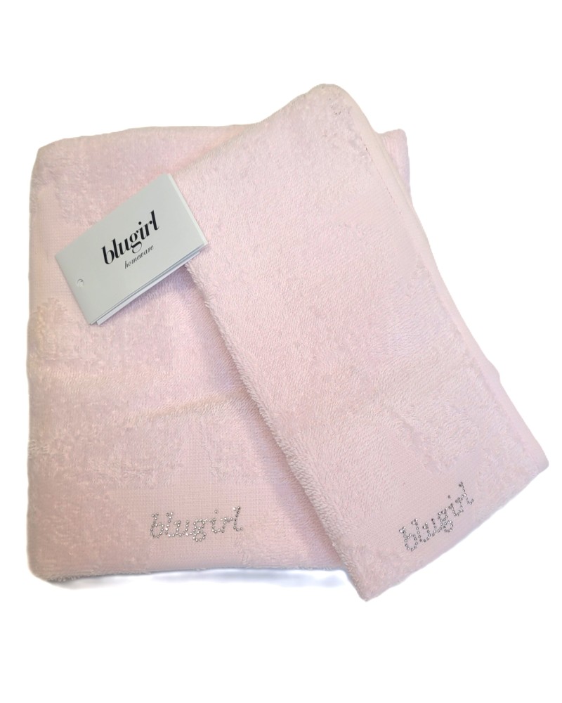 Asciugamani Blugirl Stelle: Viso + Ospite Cotone Lusso