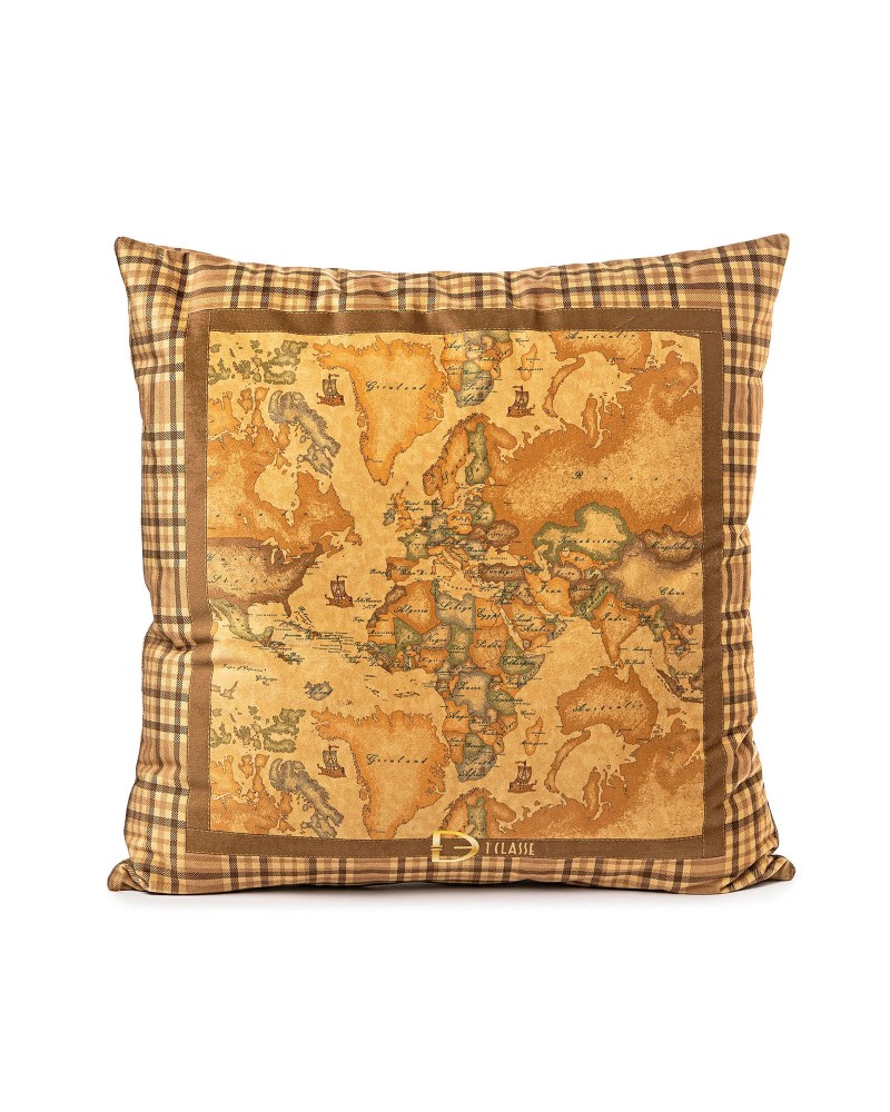 Cuscino Alviero Martini Geo Tartan Velluto 50x50 1A Classe