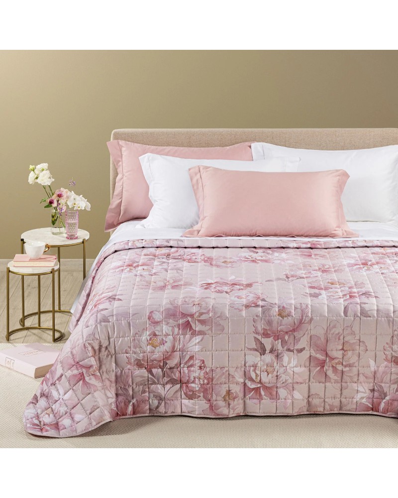Copriletto Matrimoniale Eloise Unica Dreaming | Raso di Cotone 100%